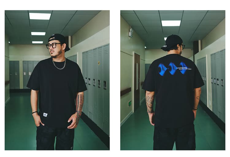 オーバーサイズTシャツ 背面グラフィック ゆったりシルエット