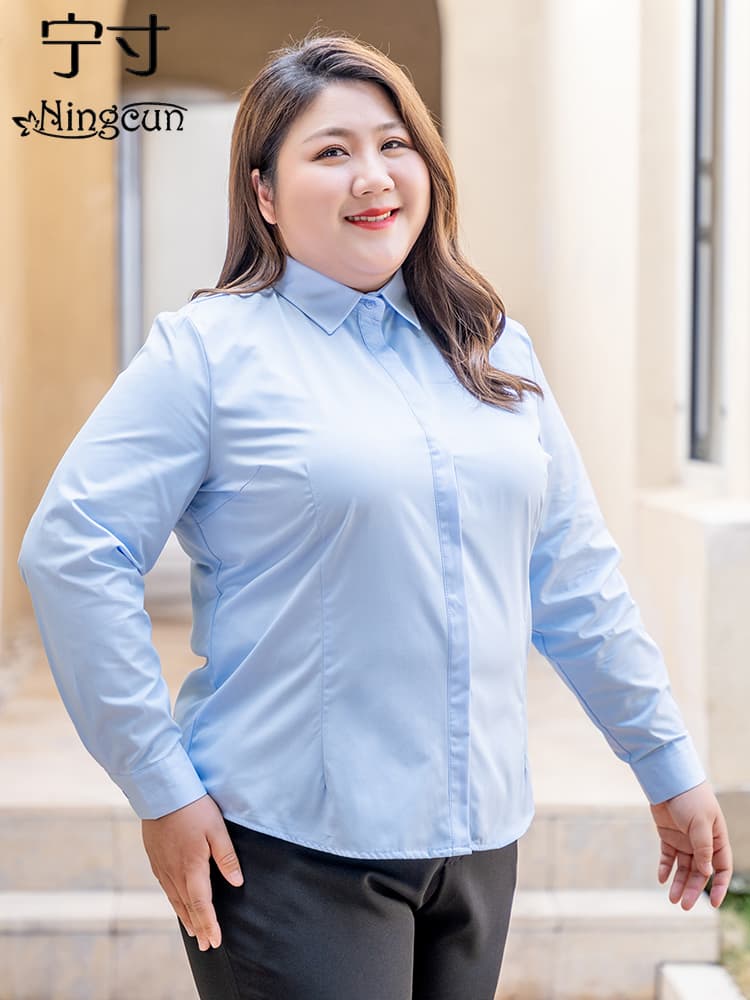 オーバーサイズTシャツ ゆったり着こなせる 上質長袖ワイシャツ