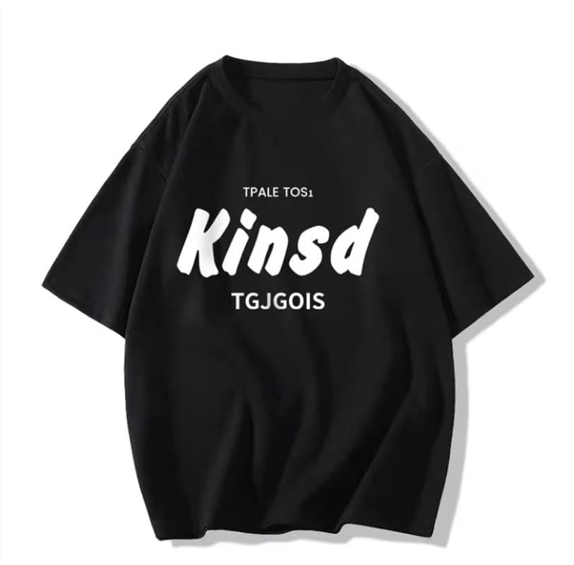オーバーサイズTシャツ ゆったりシルエット 文字プリント 半袖カットソー
