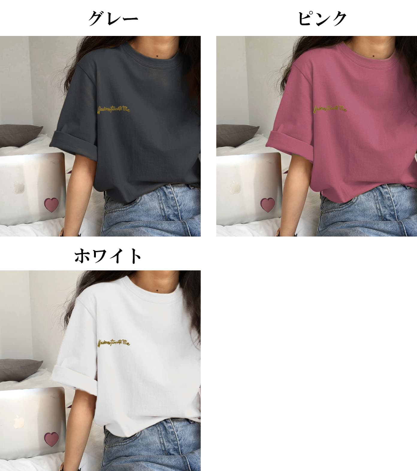 オーバーサイズTシャツ 2025新作 半袖 プリントロゴ ゆったりオーバーサイズ丁シャツ