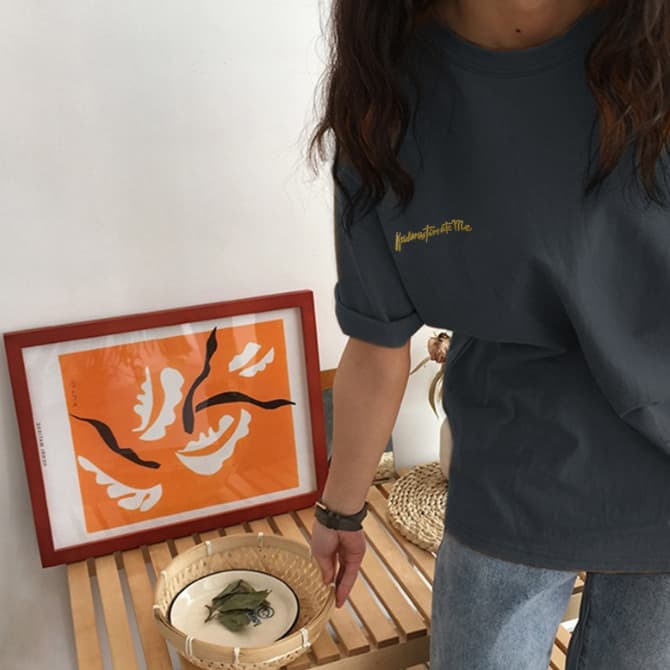 オーバーサイズTシャツ 2025新作 半袖 プリントロゴ ゆったりオーバーサイズ丁シャツ
