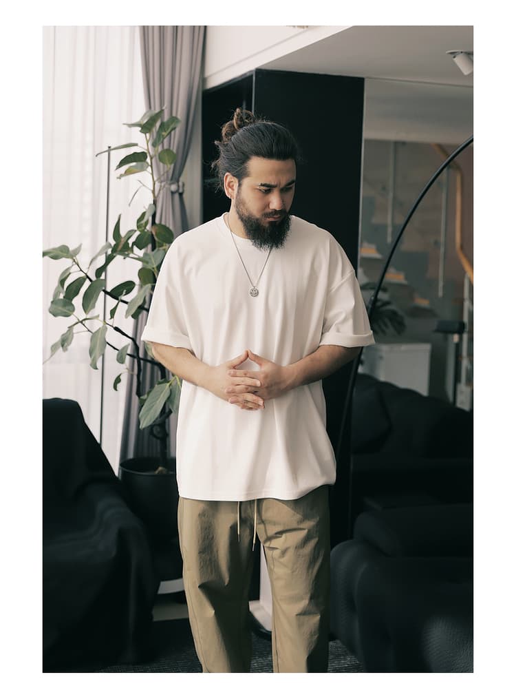 オーバーサイズTシャツ ゆったりシルエット 落ち感半袖