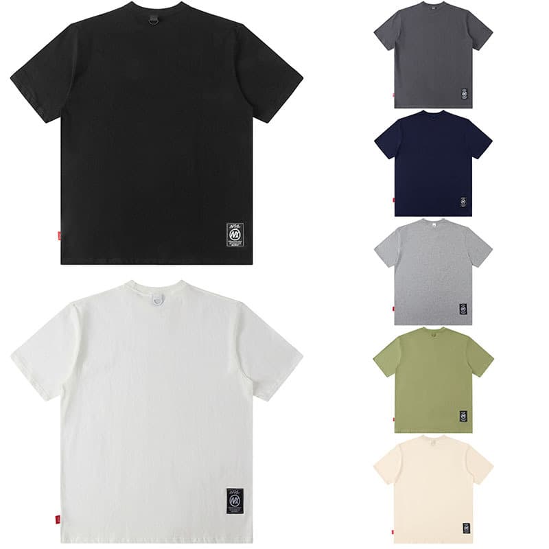 オーバーサイズTシャツ 個性派デザイン オーバーサイズ半袖シャツ メンズ 全7色