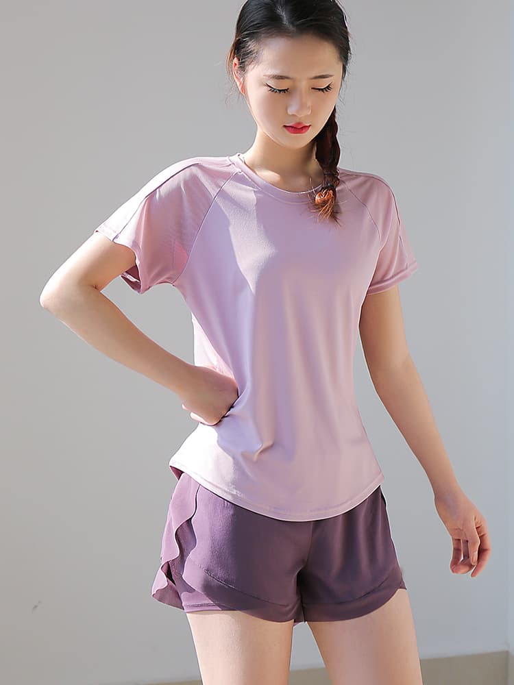 オーバーサイズTシャツ しなやかスポーツセットアップ