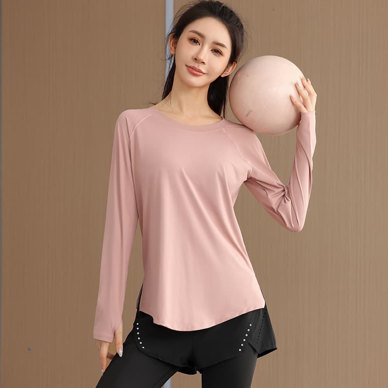 オーバーサイズTシャツ なめらか素材ゆったりセットアップ