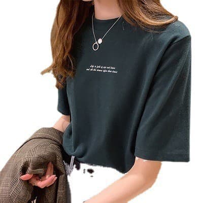 オーバーサイズTシャツ 詩情あふれる余韻ゆったりシルエット