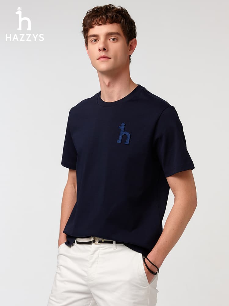 オーバーサイズTシャツ リゾート風 ロゴ入り カジュアル 半袖シャツ