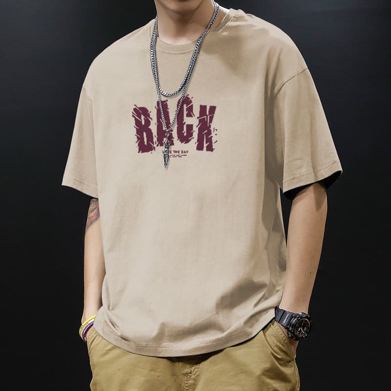 オーバーサイズTシャツ ストリート風グラフィックビッグシルエット