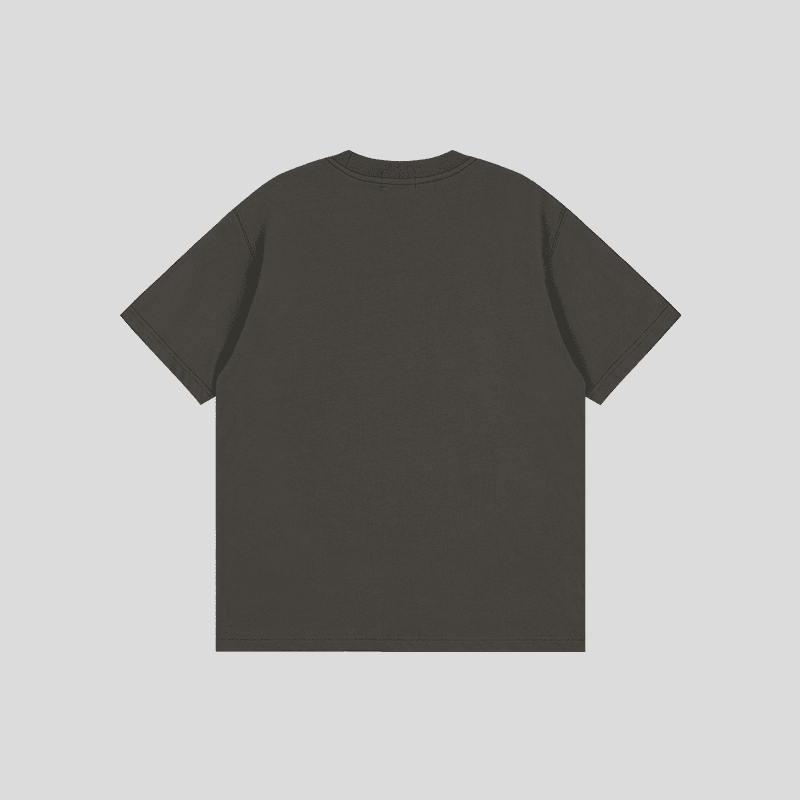 オーバーサイズTシャツ 重ね書きロゴ ゆったり半袖トップス