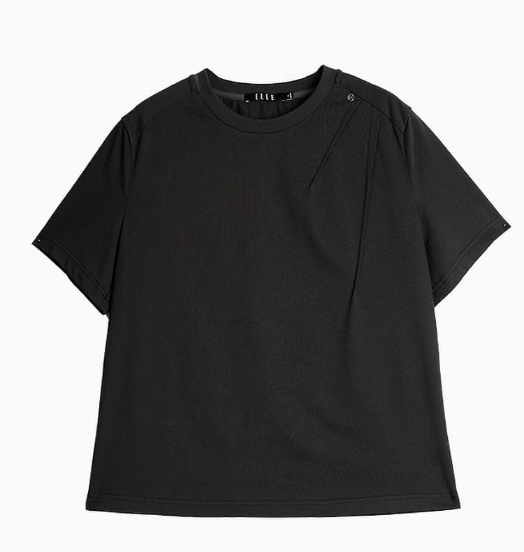 オーバーサイズTシャツ すっきり着こなすシンプル綿天竺
