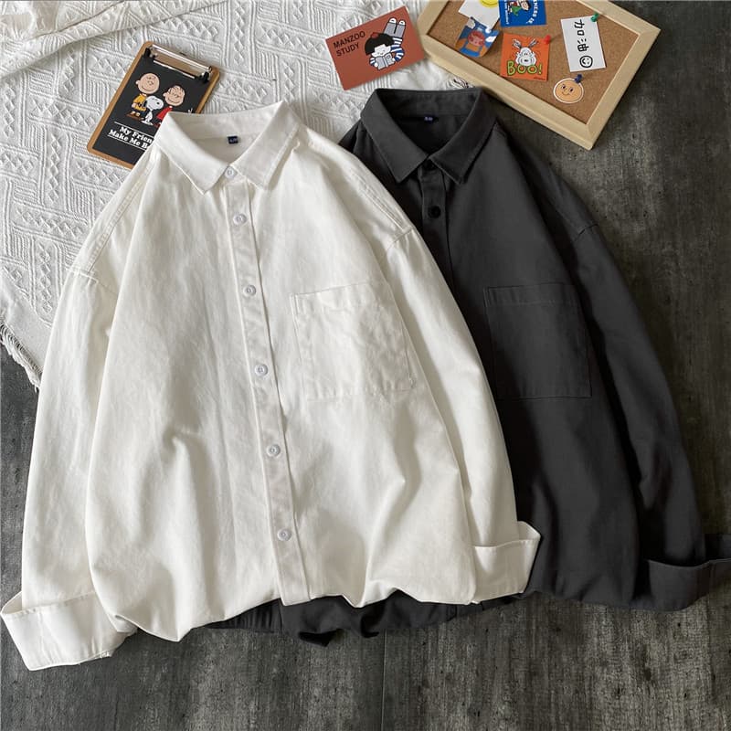 オーバーサイズTシャツ ゆったりシルエット長袖シャツ