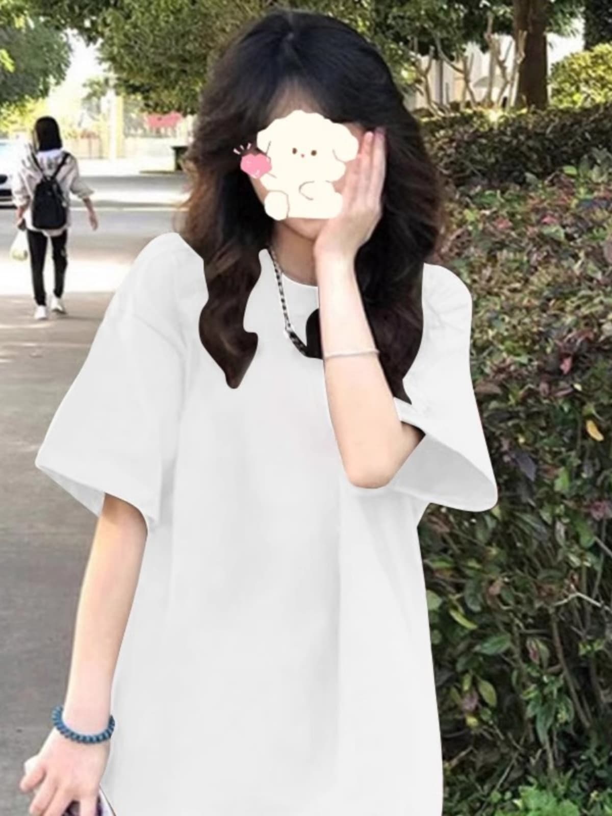 オーバーサイズTシャツ ゆったりシルエット半袖カットソー
