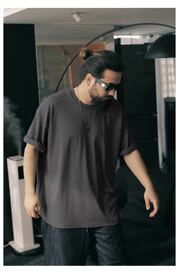 オーバーサイズTシャツ ゆったりシルエット 落ち感半袖