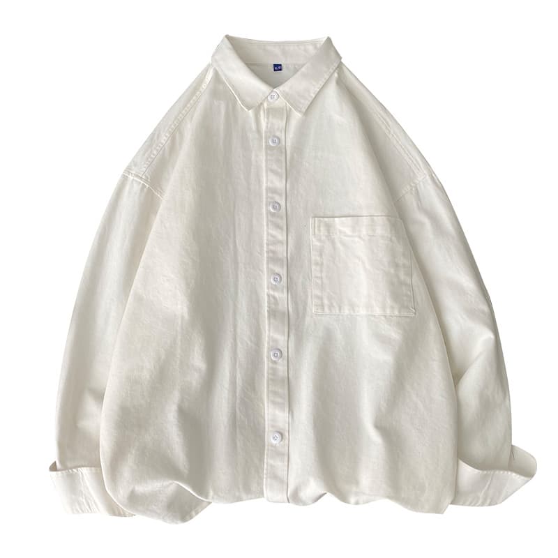 オーバーサイズTシャツ ゆったりシルエット長袖シャツ