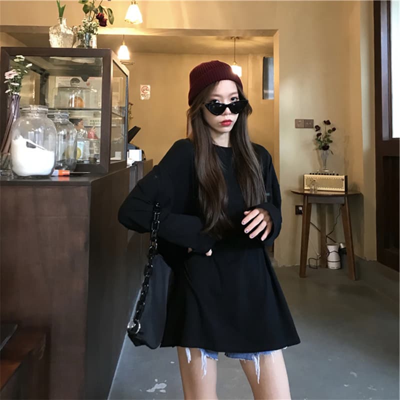 オーバーサイズTシャツ リラックスシルエット ゆったりカットソー