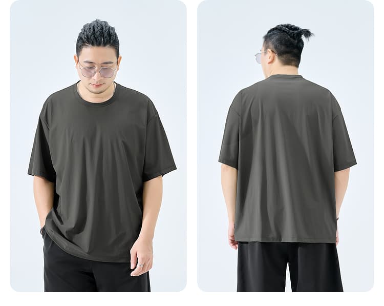 オーバーサイズTシャツ シンプル極上ゆったり半袖