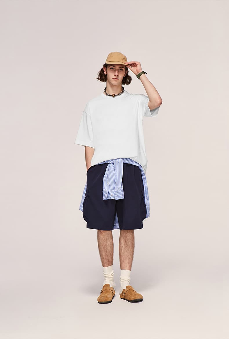 オーバーサイズTシャツ 無地ルーズシルエット五分袖オーバーサイズティーシャツ全12色 レディース
