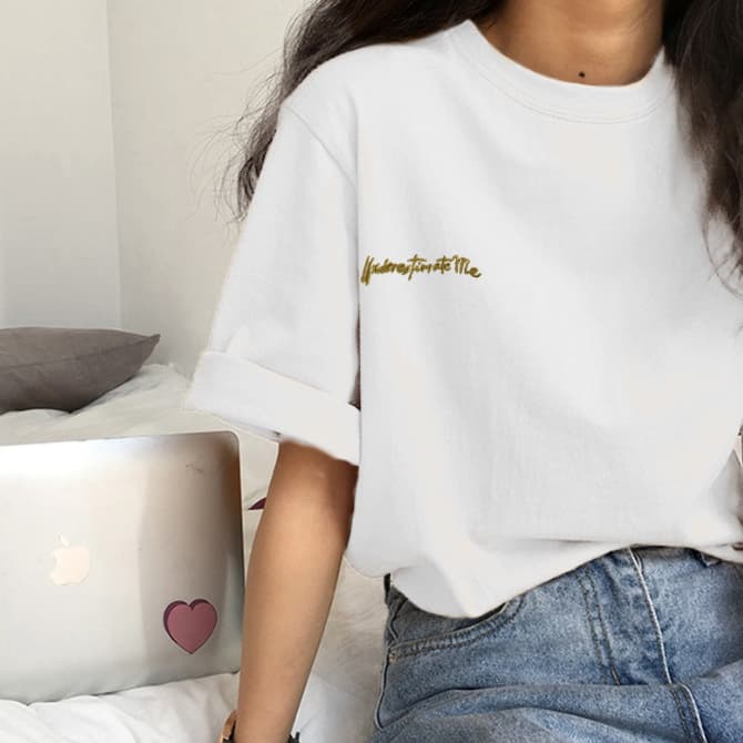 オーバーサイズTシャツ 2025新作 半袖 プリントロゴ ゆったりオーバーサイズ丁シャツ