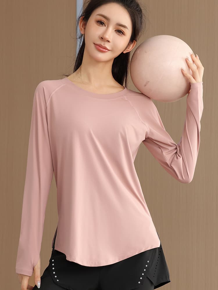 オーバーサイズTシャツ なめらか素材ゆったりセットアップ
