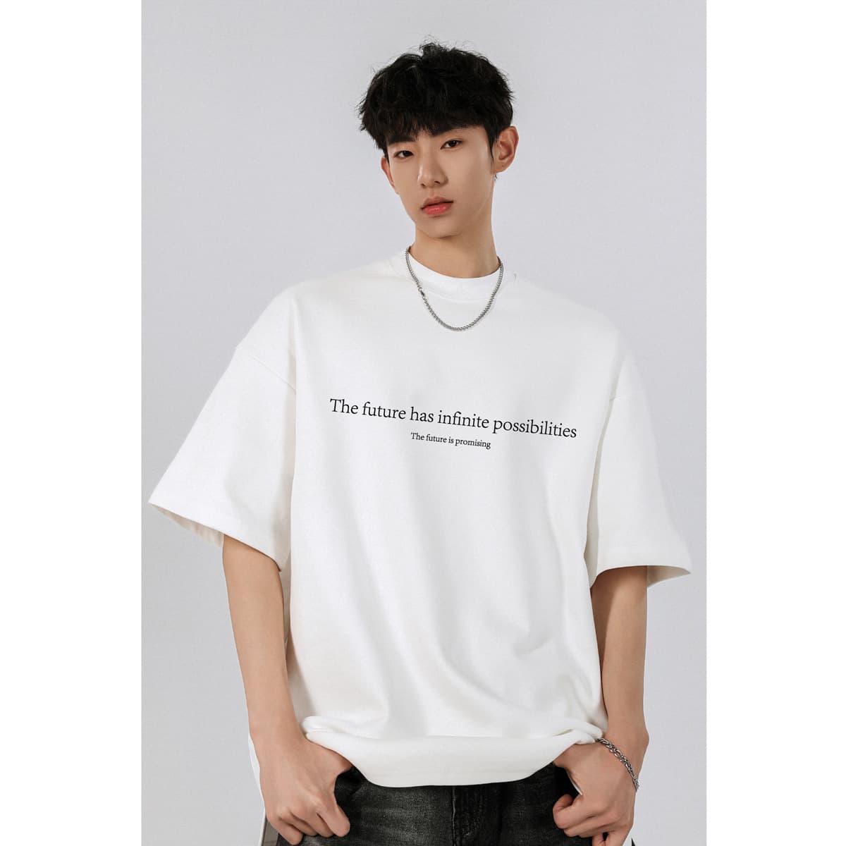 オーバーサイズTシャツ メンズ オーバーサイズ 半袖 プリント柄 男女兼用 ストリート系