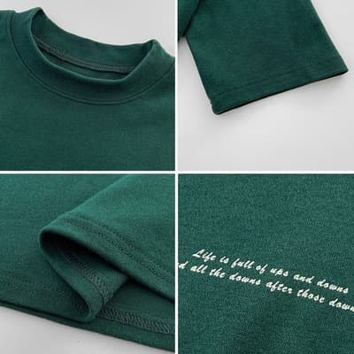オーバーサイズTシャツ 詩情あふれる余韻ゆったりシルエット