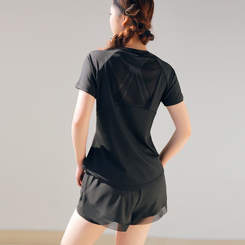 オーバーサイズTシャツ しなやかスポーツセットアップ
