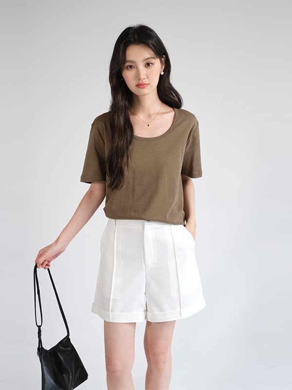 オーバーサイズTシャツ ゆったりシルエット 上質素材Tシャツ
