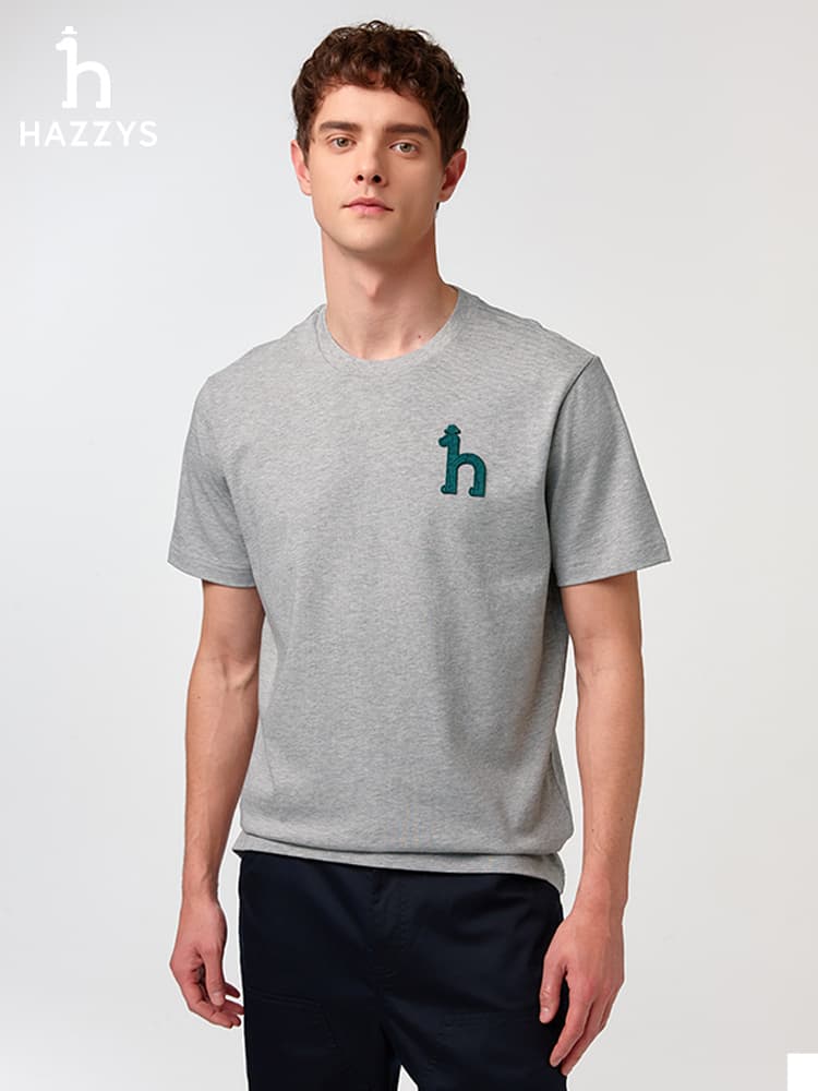 オーバーサイズTシャツ リゾート風 ロゴ入り カジュアル 半袖シャツ