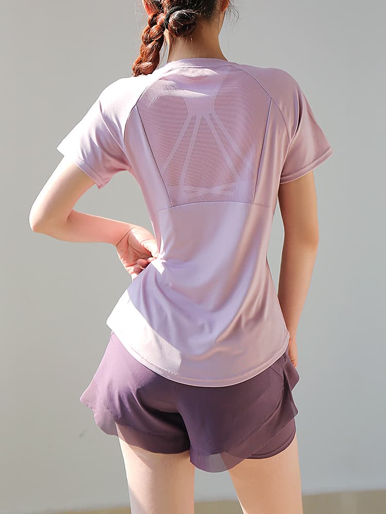 オーバーサイズTシャツ しなやかスポーツセットアップ