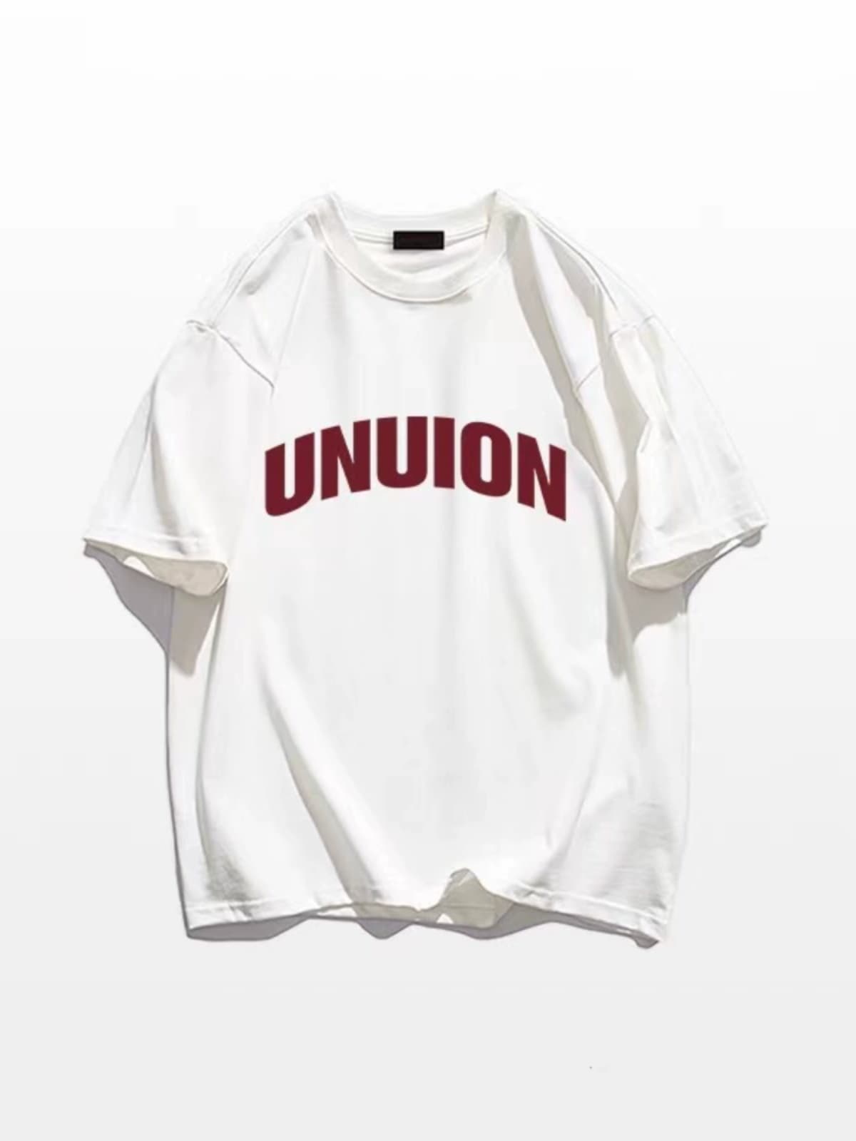オーバーサイズTシャツ ユニオンロゴゆったりカットソー