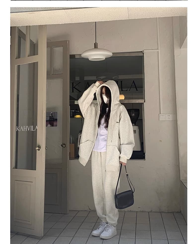 オーバーサイズ ゆるふわラウンジセットアップ