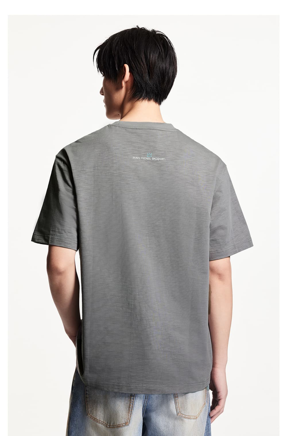 オーバーサイズTシャツ アートプリント ゆったりシルエットTシャツ