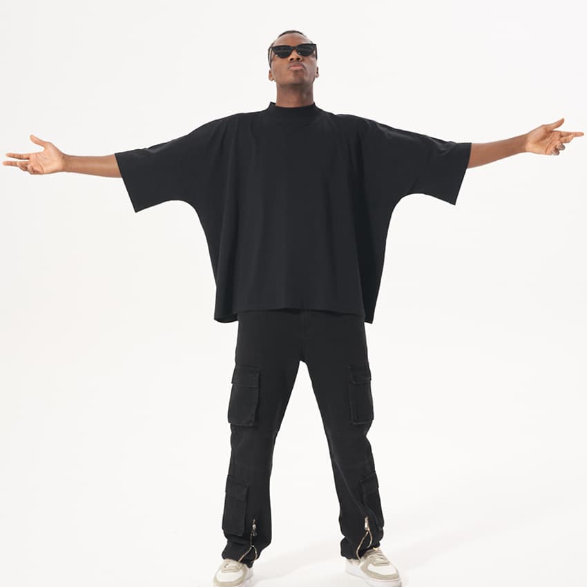 オーバーサイズTシャツ オーバーサイズ半袖Tシャツ メンズ ストリート系