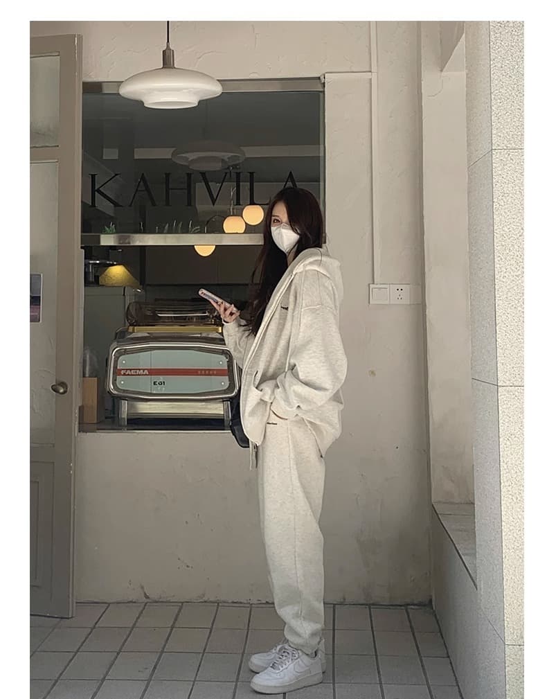 オーバーサイズ ゆるふわラウンジセットアップ